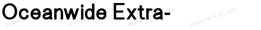 Oceanwide Extra字体转换